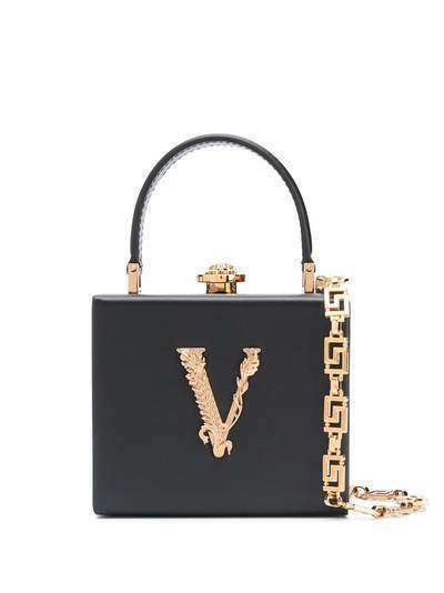 Versace каркасная сумка Virtus