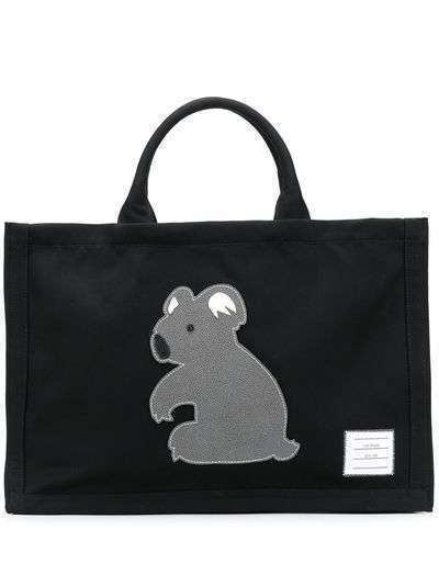 Thom Browne сумка-тоут Icon с анималистичным узором