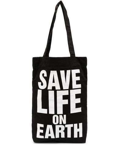 Katharine Hamnett London сумка-тоут Save Life On Earth