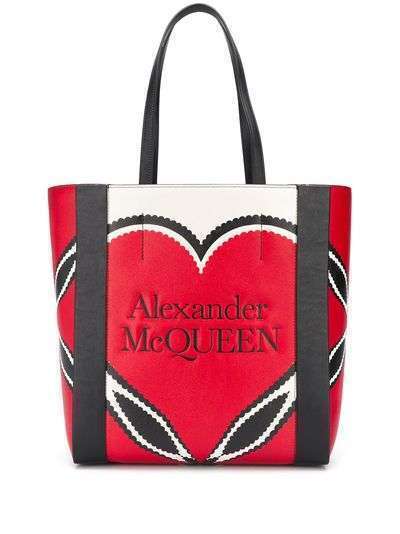 Alexander McQueen сумка-тоут Signature
