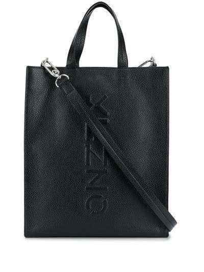 Kenzo сумка-тоут с тисненым логотипом