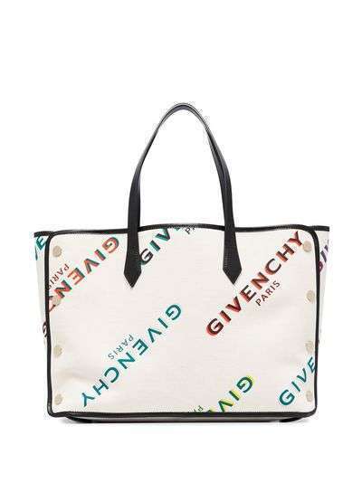 Givenchy сумка-тоут среднего размера с логотипом