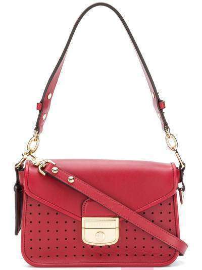 Longchamp perforated handbag