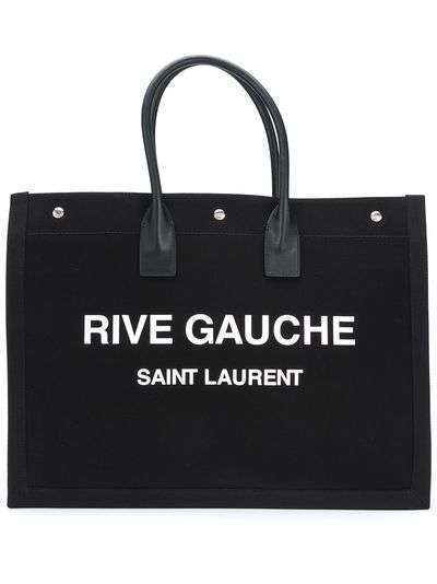 Saint Laurent сумка-тоут с логотипом