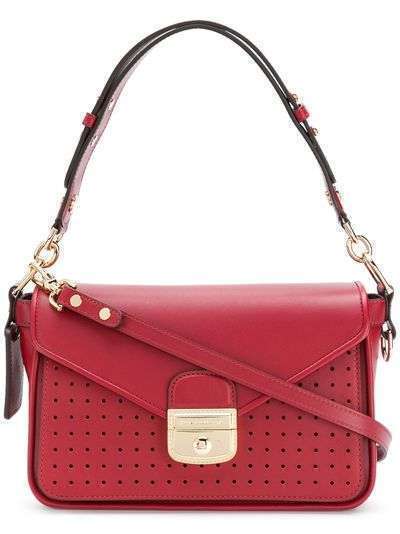Longchamp perforated handbag