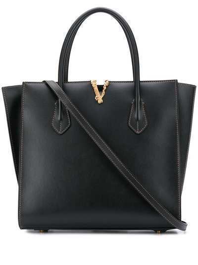 Versace сумка Virtus среднего размера с пряжкой