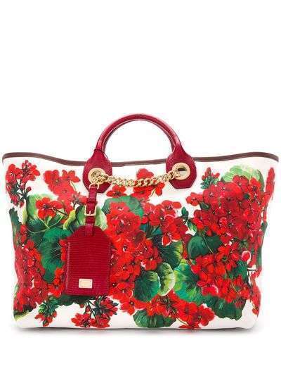 Dolce & Gabbana объемная сумка-тоут Capri