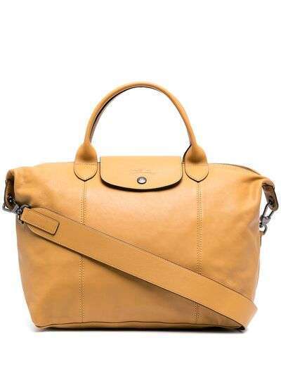 Longchamp сумка Le Pliage Cuir среднего размера
