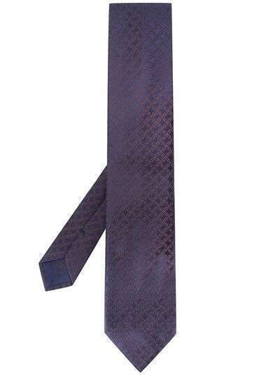 Brioni жаккардовый галстук