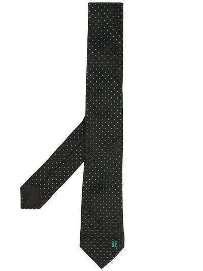 Givenchy галстук в мелкую точку