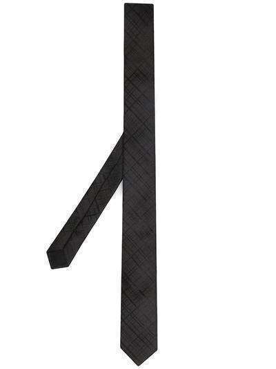 Saint Laurent клетчатый галстук