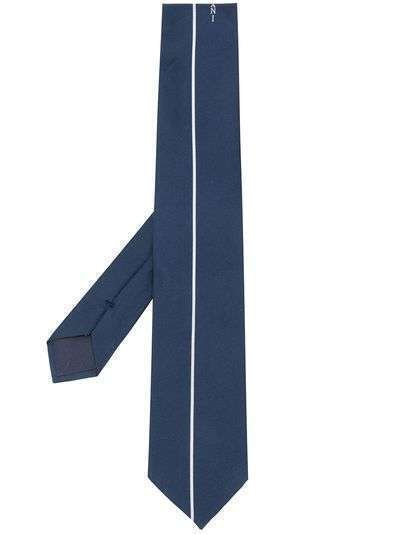 Giorgio Armani галстук с вышивкой