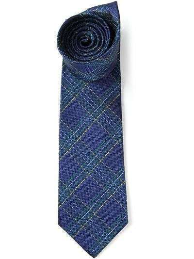 Etro галстук в полоску