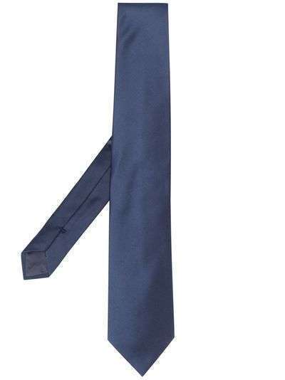 Emporio Armani однотонный галстук