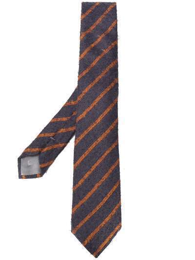 Emporio Armani полосатый галстук регулируемого размера