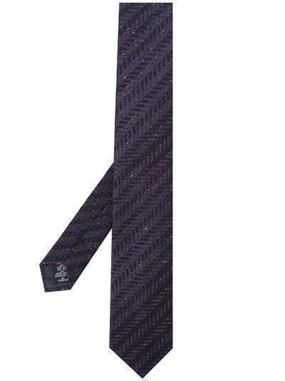 Emporio Armani полосатый галстук