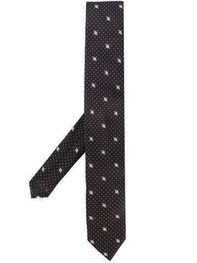 Dolce & Gabbana галстук с логотипом