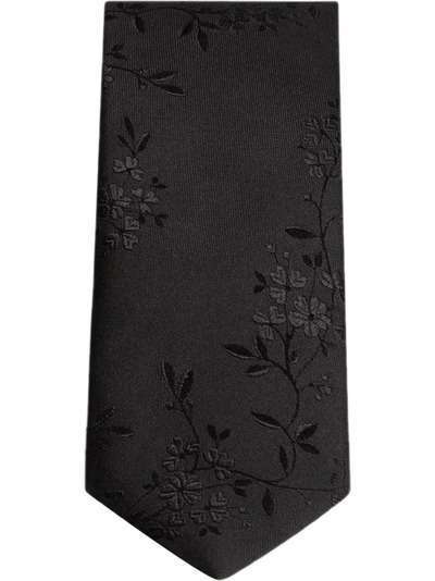 Dolce & Gabbana жаккардовый галстук с цветочным узором