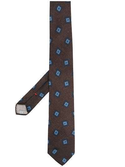 Dell'oglio галстук с принтом