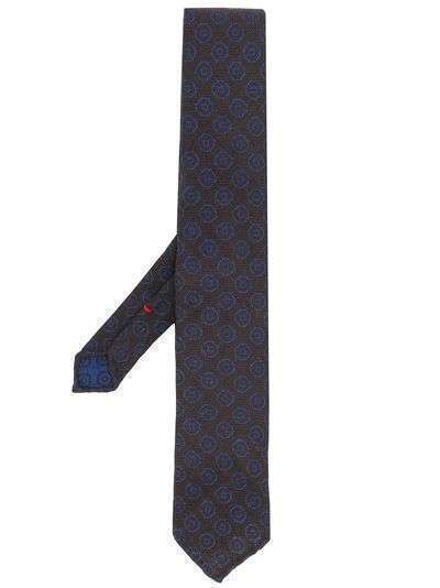 Dell'oglio жаккардовый галстук