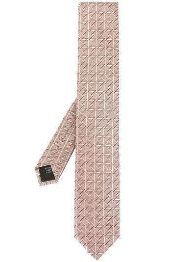 Dolce & Gabbana галстук с геометричным узором