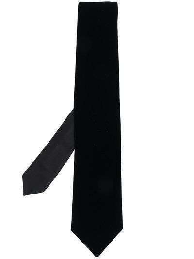Giorgio Armani велюровый галстук