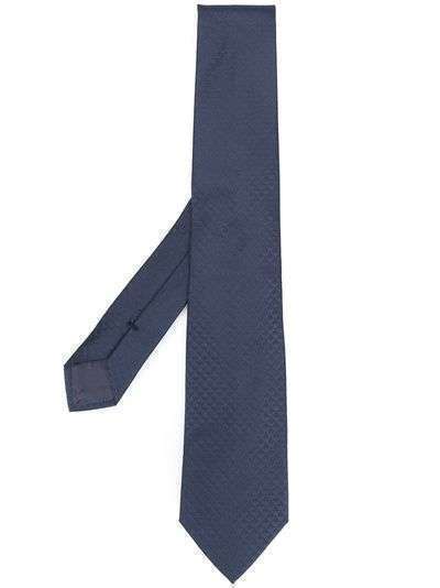 Emporio Armani галстук с логотипом