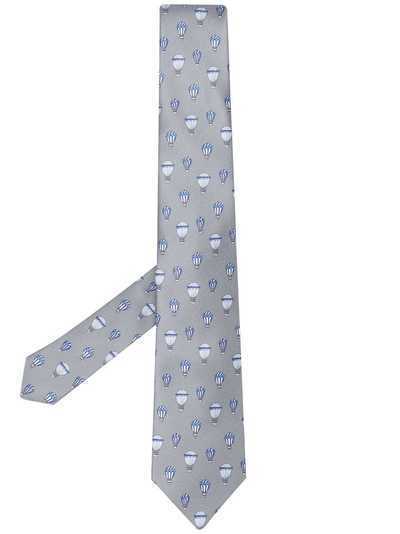LANVIN галстук с принтом