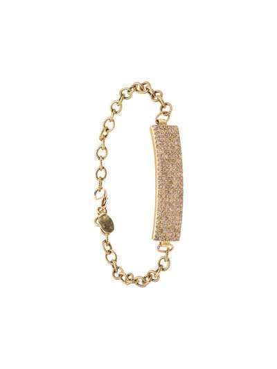 Jemma Sands Angeles diamond ID bar bracelet