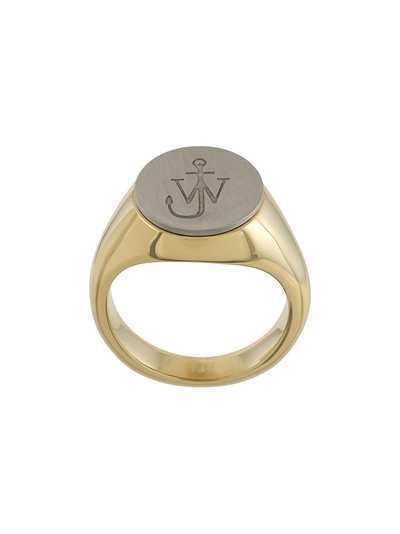 JW Anderson кольцо с выгравированным логотипом