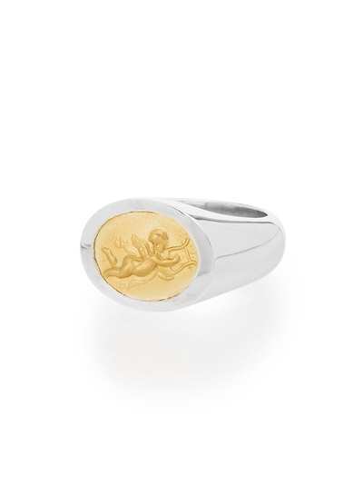 Shola Branson кольцо Cupid из серебра и золота