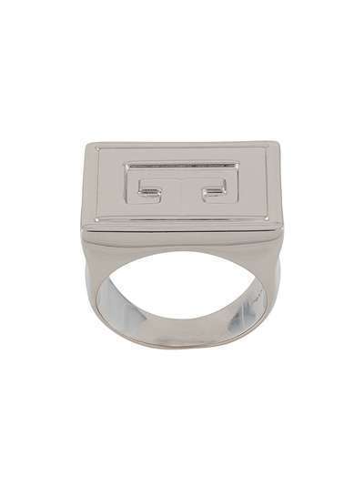 Givenchy кольцо-перстень с логотипом