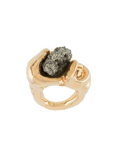 Marni кольцо с камнем