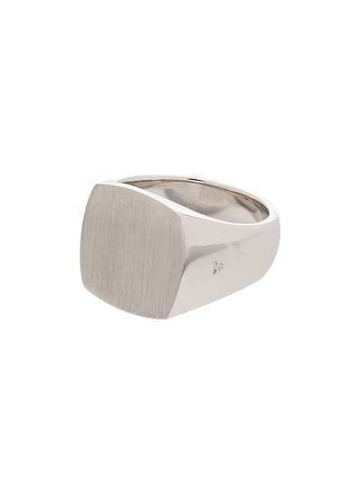 Tom Wood серебряный перстень Cushion