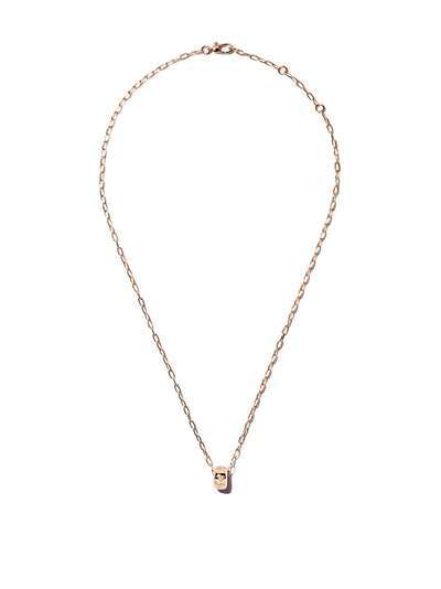Pomellato 18kt rose gold Iconica diamond pendant necklace