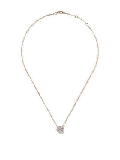 Pomellato 18kt rose gold and 18kt white gold Nudo necklace