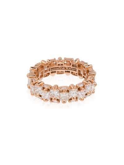 Suzanne Kalan кольцо Eternity из розового золота с бриллиантами