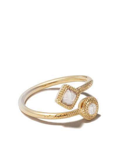 De Beers золотое кольцо Talisman с бриллиантами
