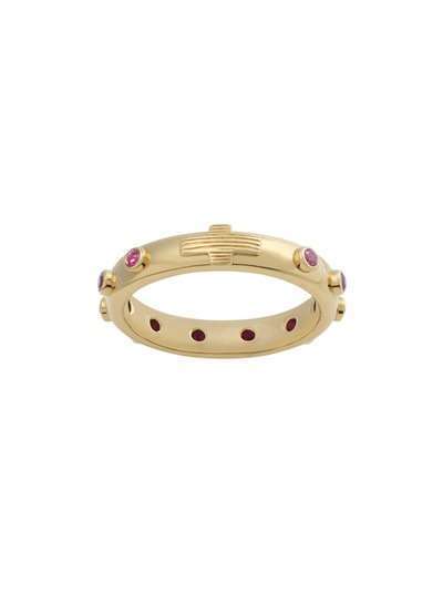 Dolce & Gabbana кольцо Devotion с рубинами