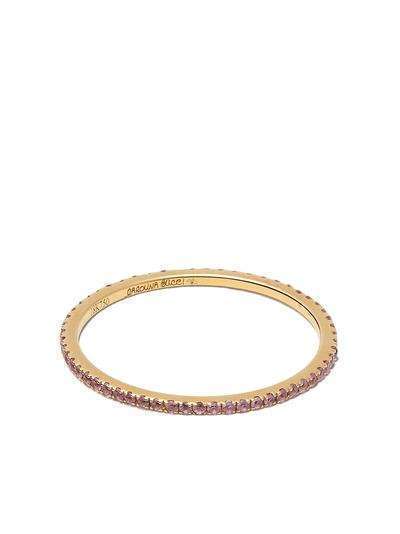 Carolina Bucci кольцо из желтого золота с розовыми сапфирами