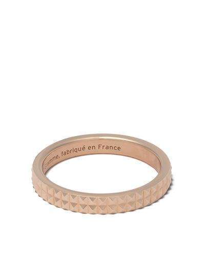 Le Gramme кольцо 5g Guilloche из розового золота