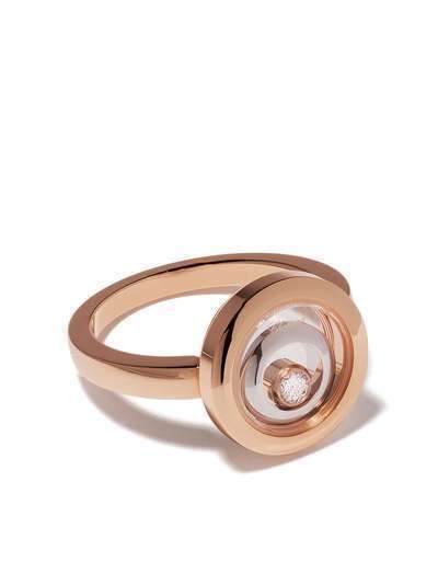Chopard кольцо Happy Spirit из розового и белого золота с бриллиантами
