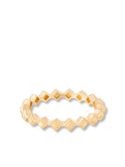 Annoushka кольцо Stepping Stone из желтого золота