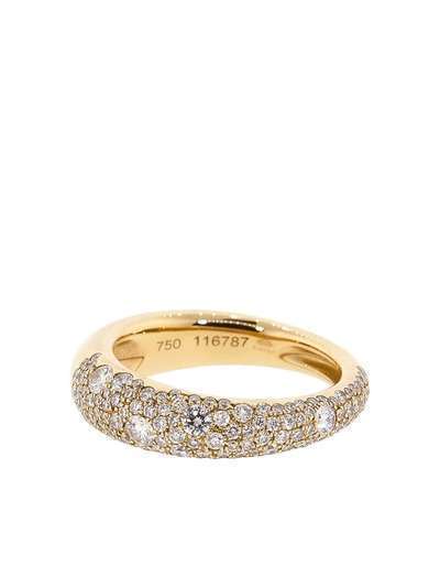 KWIAT кольцо Cobblestone из розового золота с бриллиантами