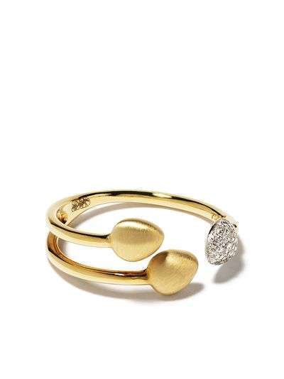 Brumani кольцо Corcovado из желтого и белого золота с бриллиантами
