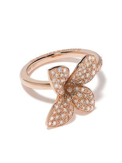 Pasquale Bruni кольцо Petit Garden из розового золота с бриллиантами