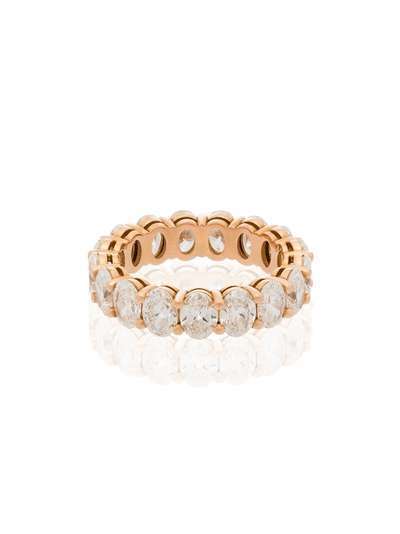 SHAY кольцо из розового золота с бриллиантами