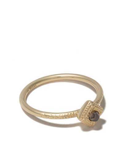 De Beers золотое кольцо Talisman с бриллиантом