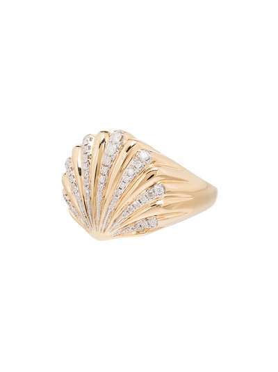 Yvonne Léon золотое кольцо с бриллиантами