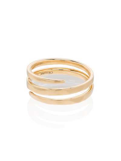 Anita Ko кольцо Coil из желтого золота